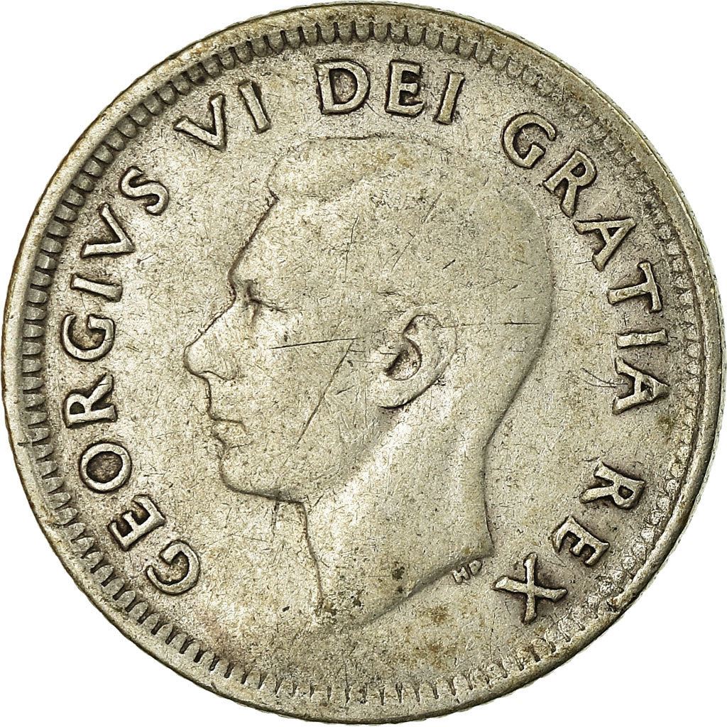 Canada | 10 Cents Coin | Silver | KM:43 | 1948-1952