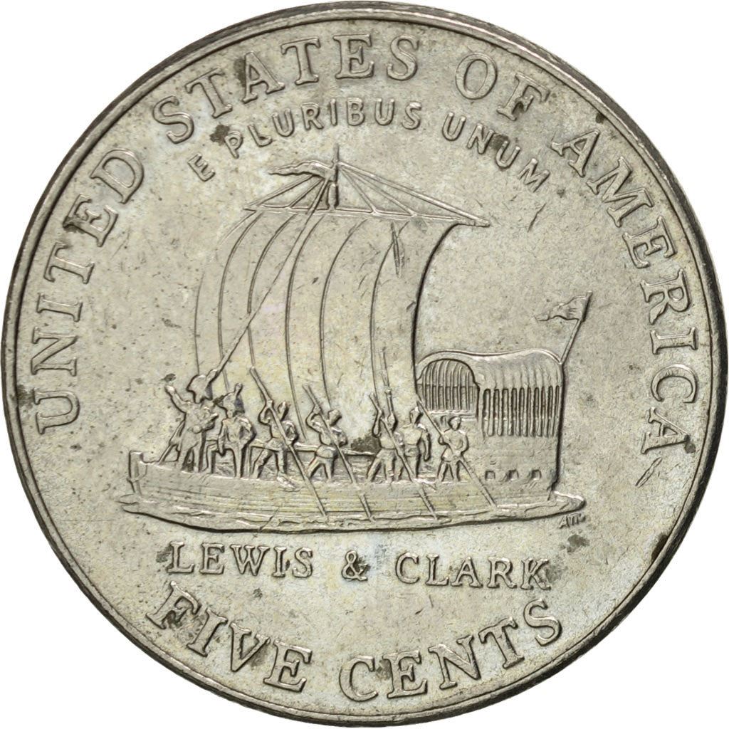 United States | 5 Cents Coin | Lewis and Clark Expedition | Km:361 | 2004