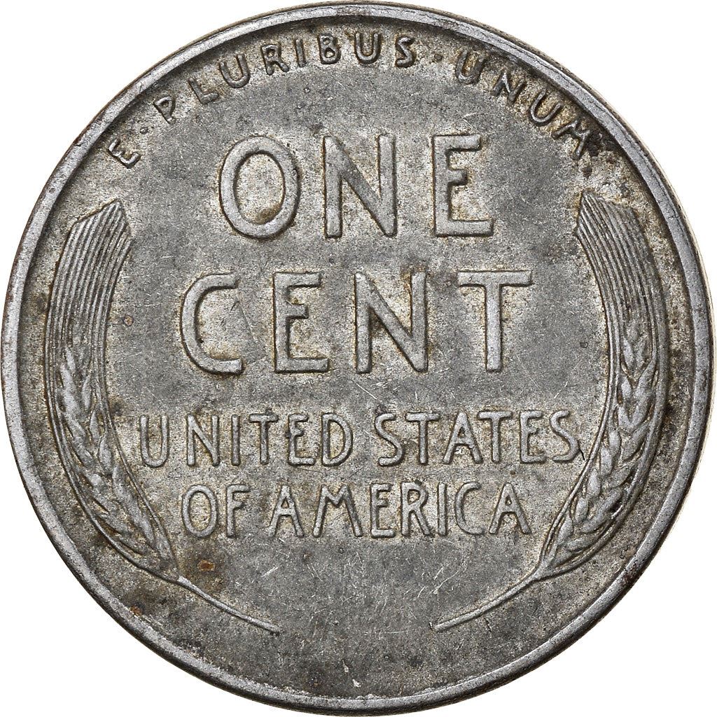 Estados Unidos | Moeda de 1 Cêntimo | Abraham Lincoln | Km:132A | 1943 - 1944