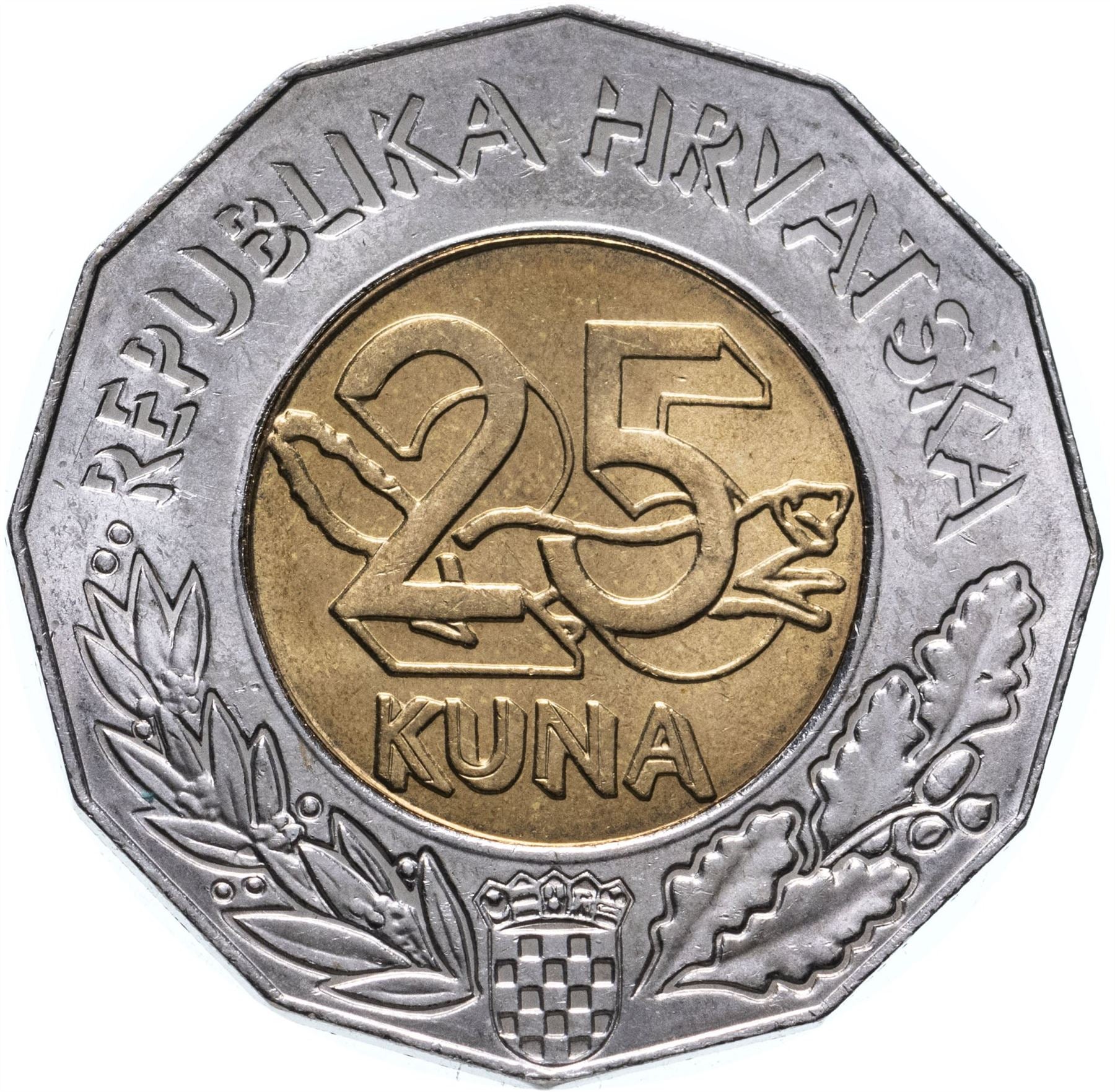 Croatia 25 Kuna | KM64 | 1999