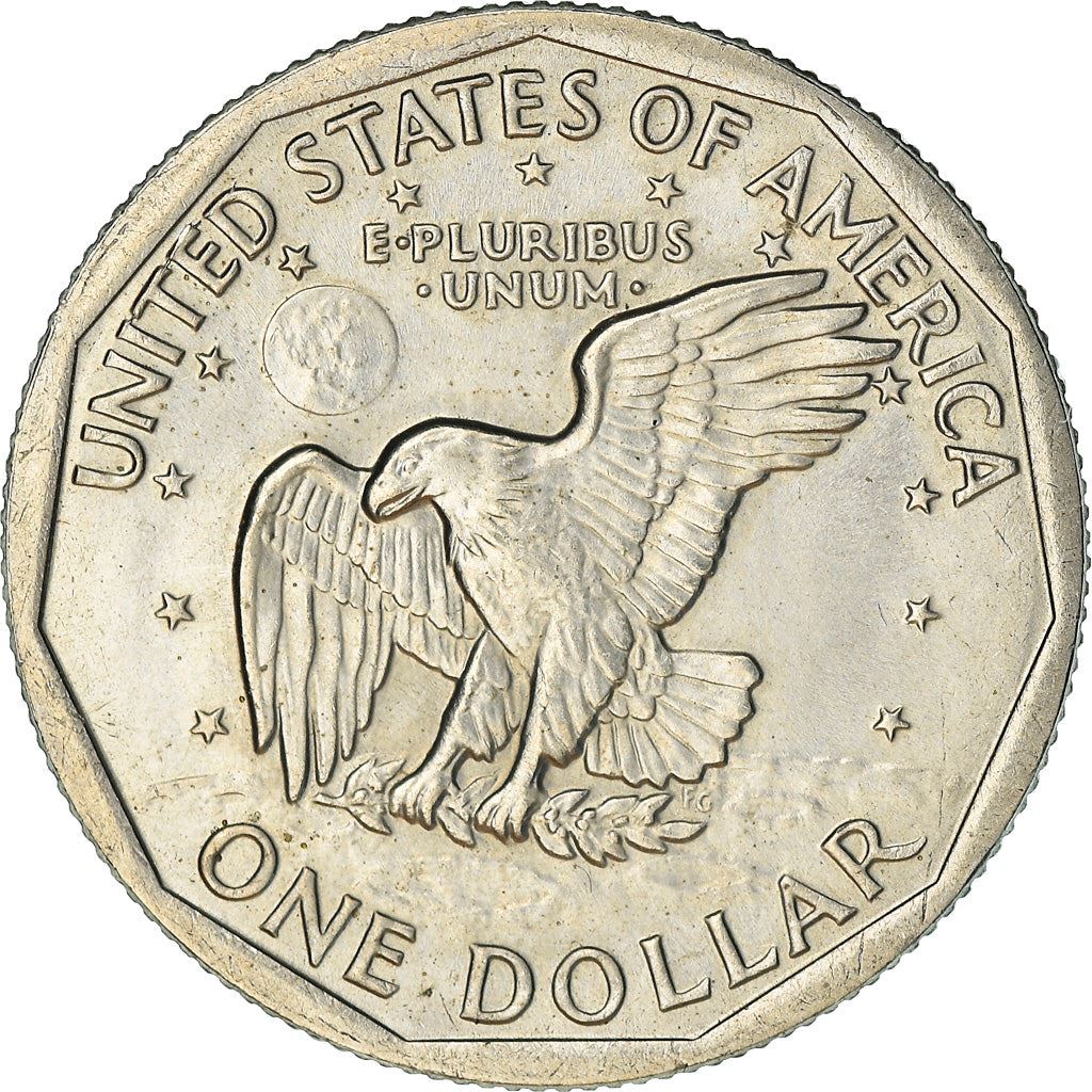 United States | 1 Dollar Coin | Susan B. Anthony | KM:207 | 1979 - 1999