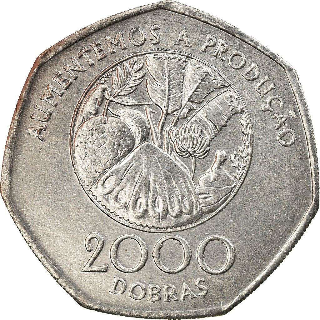Sao Tome and Principe | 2000 Dobras Coin | FAO | Km:91 | 1997