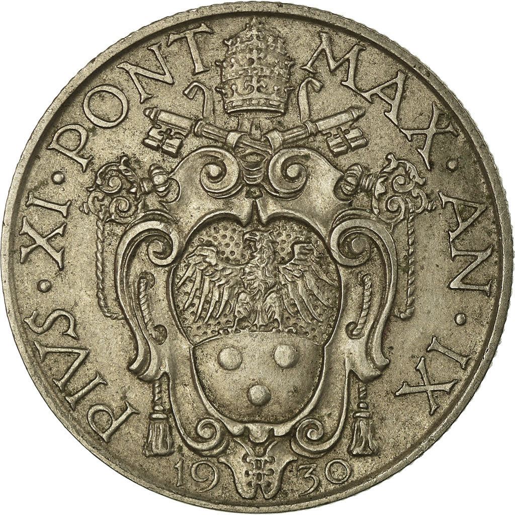 Vatican City | 1 Lira Coin | Virgin Mary | Km:5 | 1929 - 1937