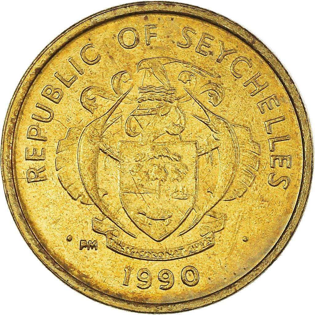 Seychelles | 1 Cent Coin | Mud crab | Km:46 | 1982 - 2004
