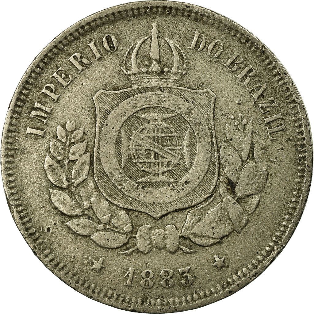Brazil | 100 Reis Coin | Pedro II | Km:477 | 1871 - 1885