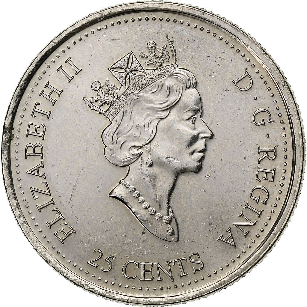 Canada | 25 Cents Coin | Ingenuity | Nickel | KM:380 | 2000