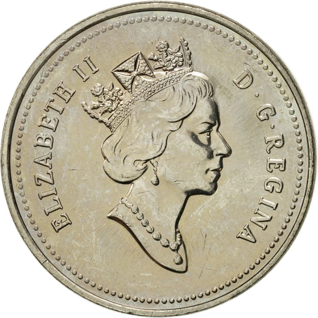 Canada | 5 Cents Coin | Copper-nickel | Confederation | KM:205 | 1992