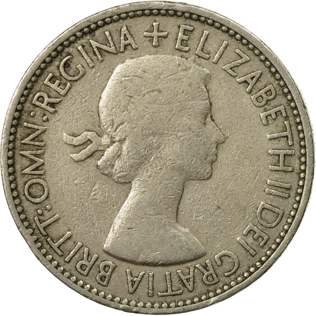 United Kingdom | 2 Shillings Coin | Elizabeth II | Km:892 | 1953