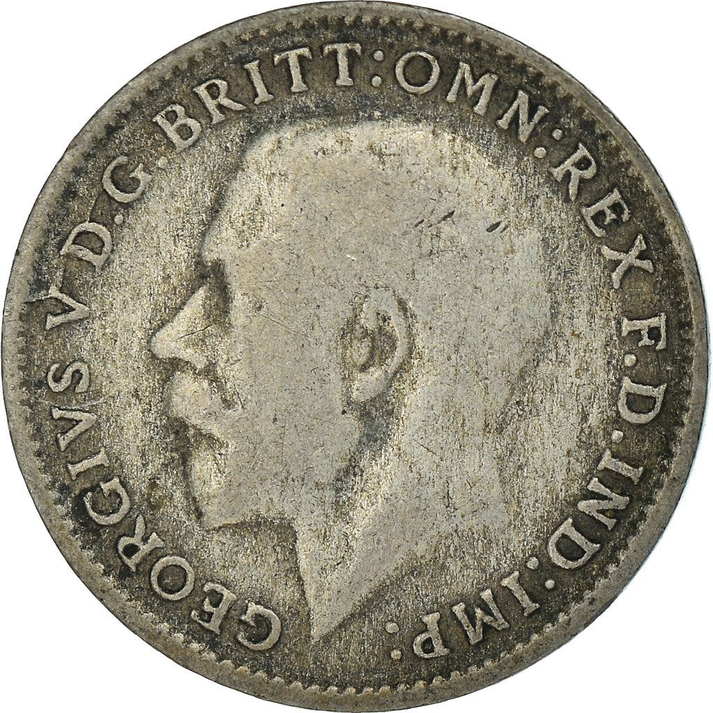 United Kingdom | 3 Pence Coin | George V | KM:813a | 1920 - 1927