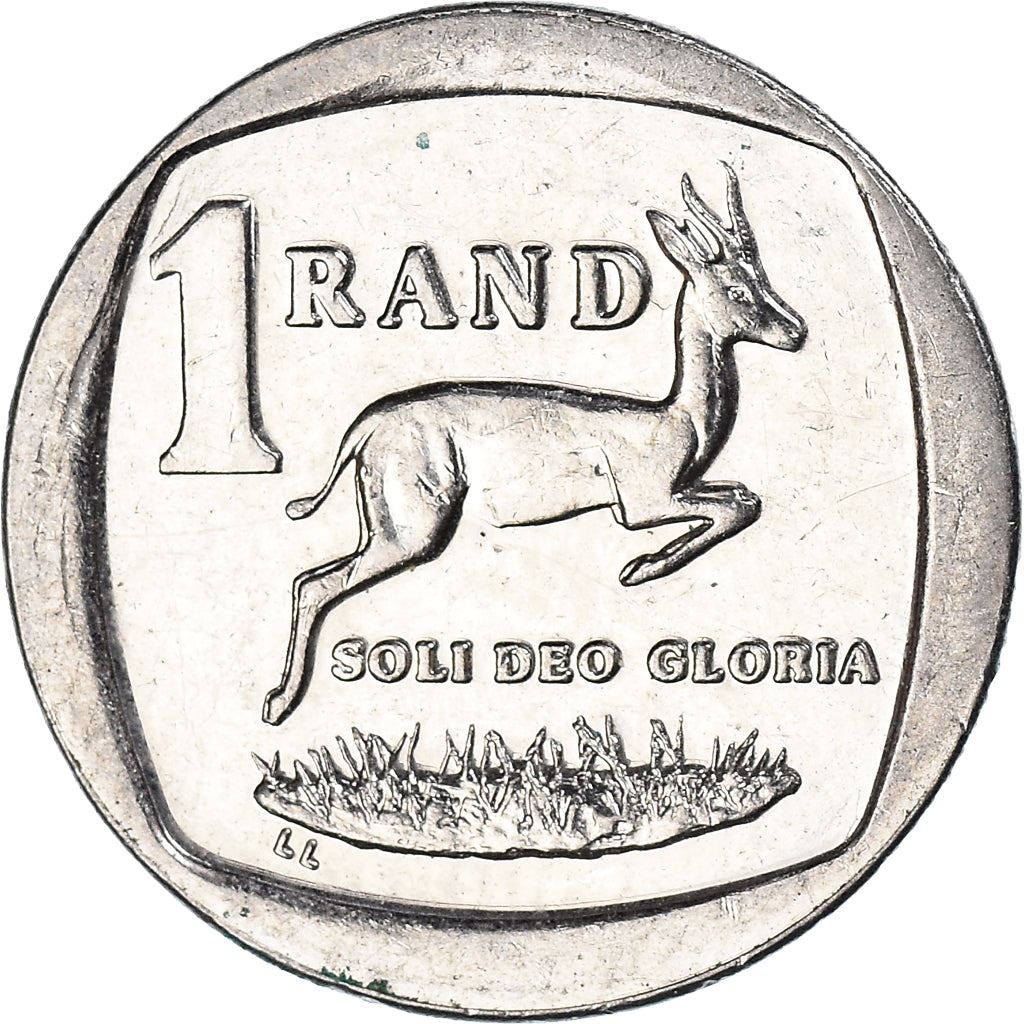 South Africa 1 Rand South Africa - Afrika-Dzonga Coin KM468 2009