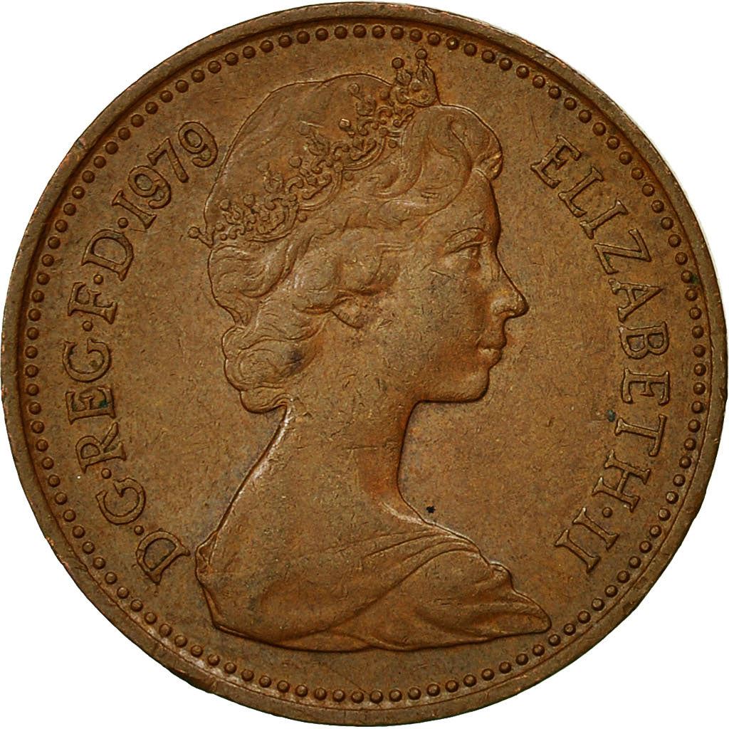 United Kingdom | 1 New Penny Coin | Elizabeth II | Km:915 | 1971 - 1981