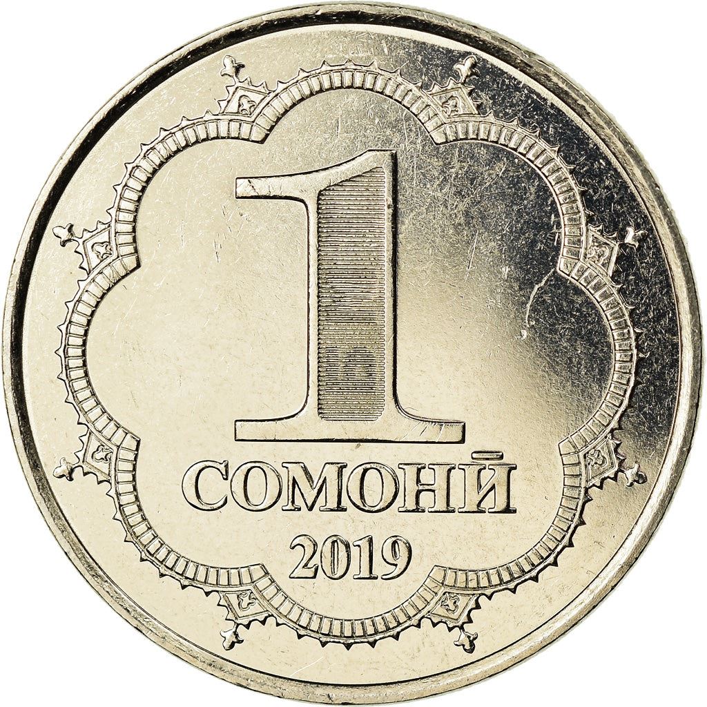 Tajikistan | 1 Somoni Coin | Mirzo Tursunzoda | Km:56 | 2019 - 2023