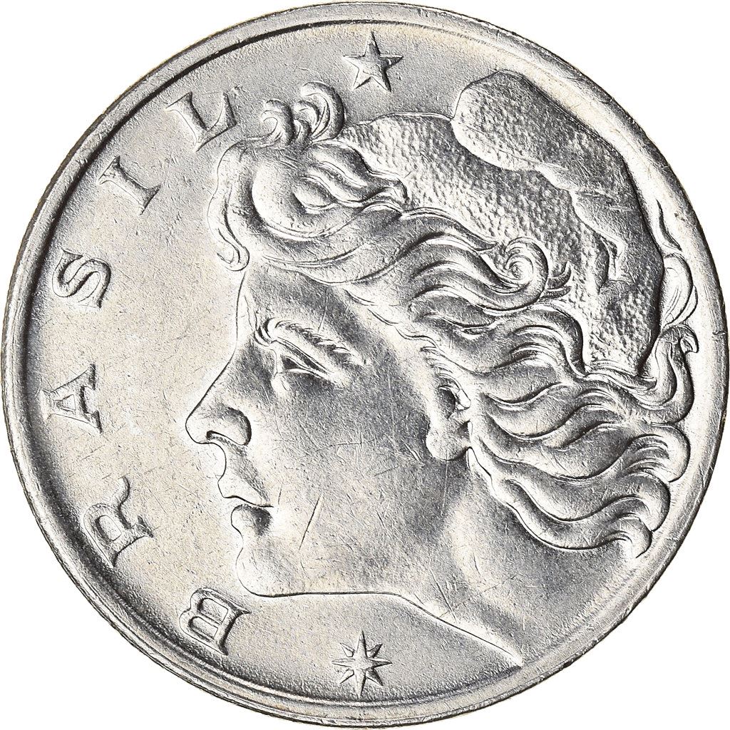 Brazil | 1 Cruzeiro Coin | Effigy | Km:581 | 1967 - 1970