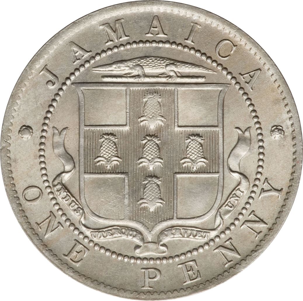 Jamaica | 1 Penny Coin | King George V | Km:26 | 1914 - 1928