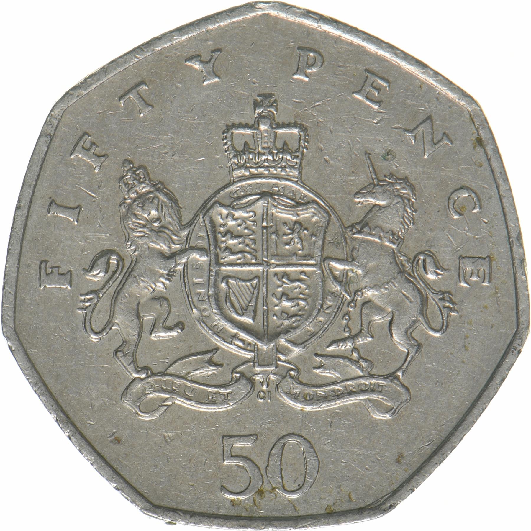 United Kingdom | 50 Pence Coin | Christopher Ironside | KM:1246 | 2013
