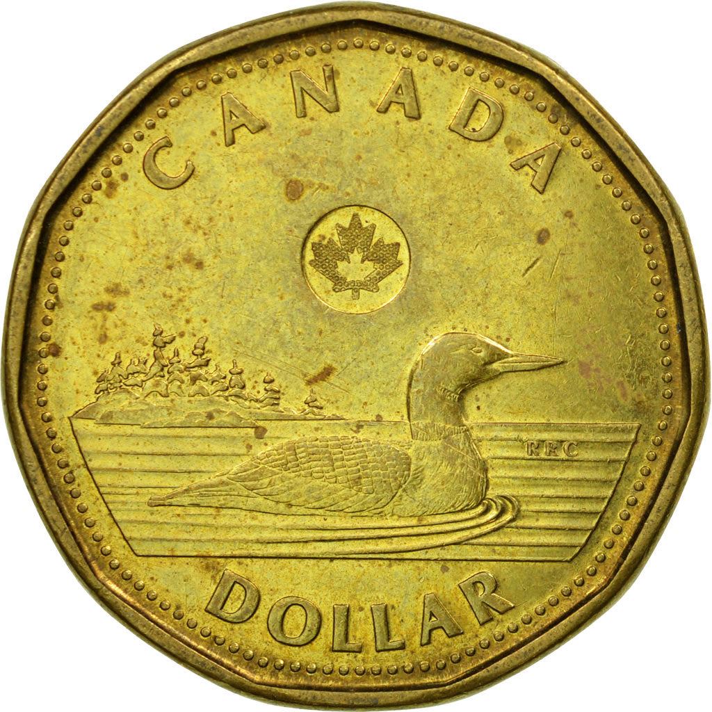 Canada | 1 Dollar Coin | Brass plated steel | 4th portrait | KM:1255 | 2012-2022
