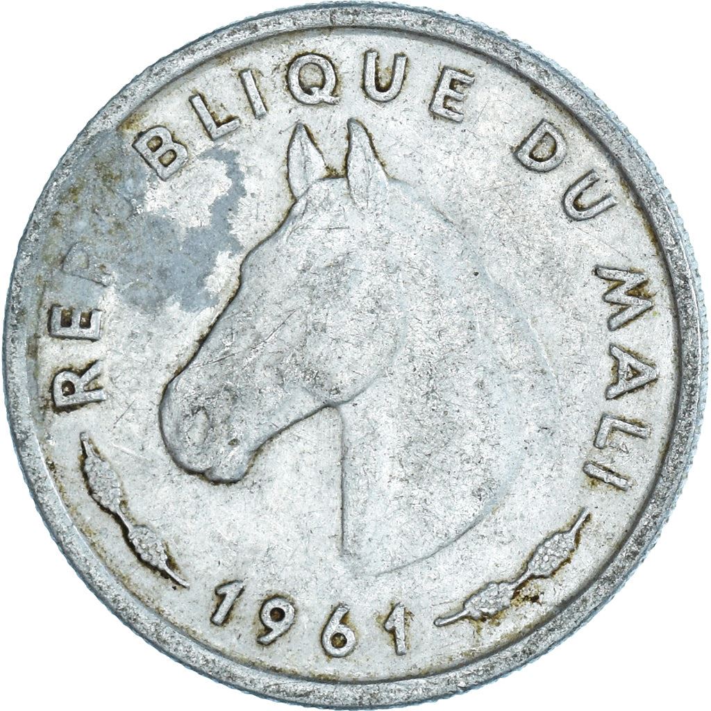 Mali | 10 Francs Maliens Coin | Horse | Km:3 | 1961