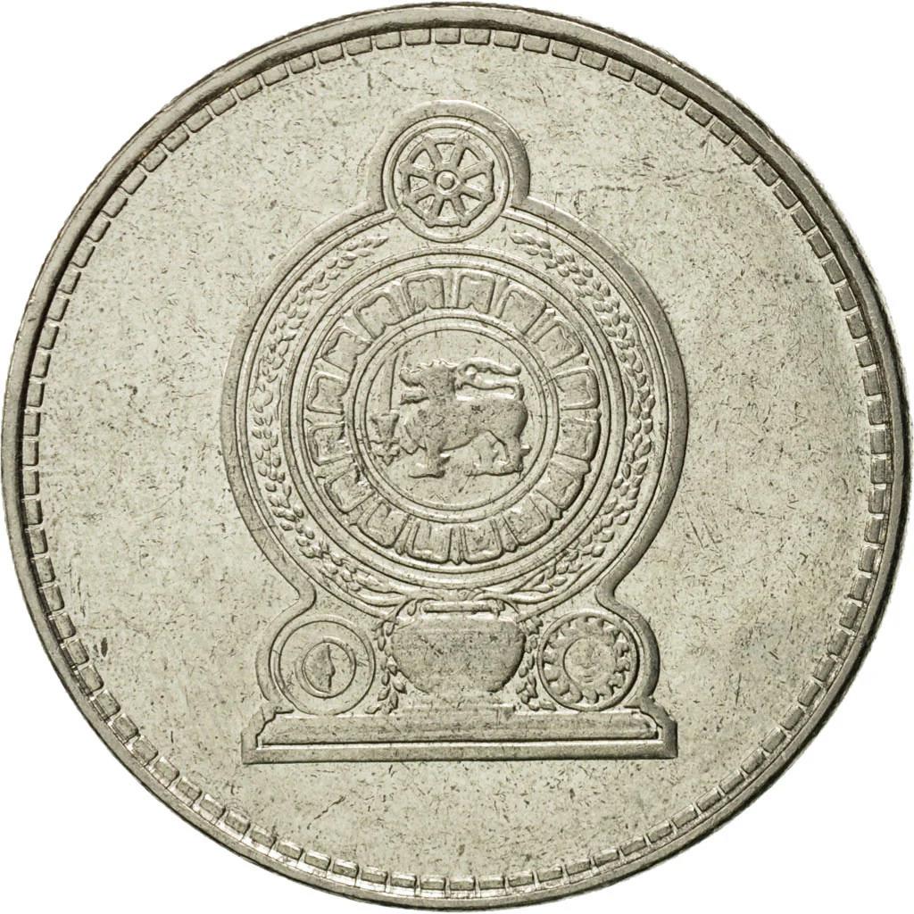 Sri Lanka Coin | 2 Rupees | National Arms | KM147a | 2005 - 2011