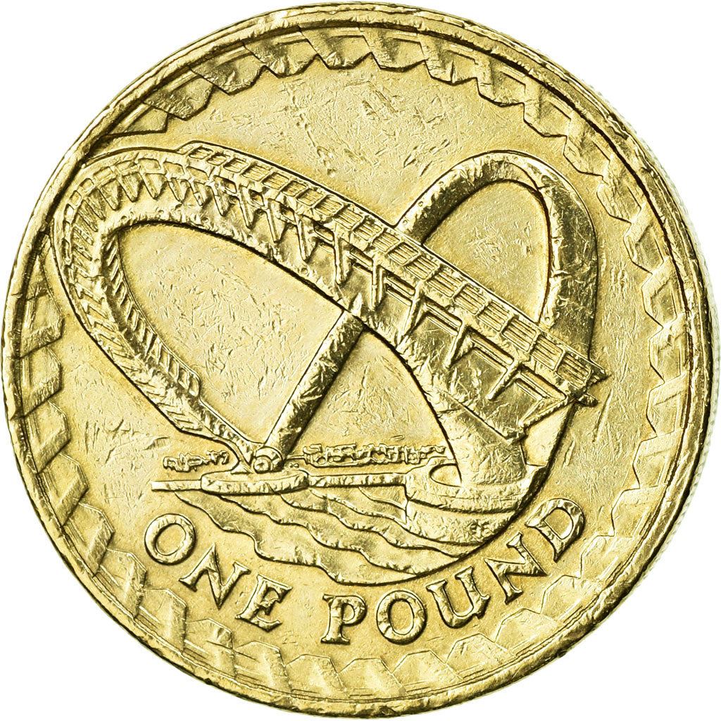 United Kingdom | 1 Pound Coin | Millennium Bridge | Km:1074 | 2007