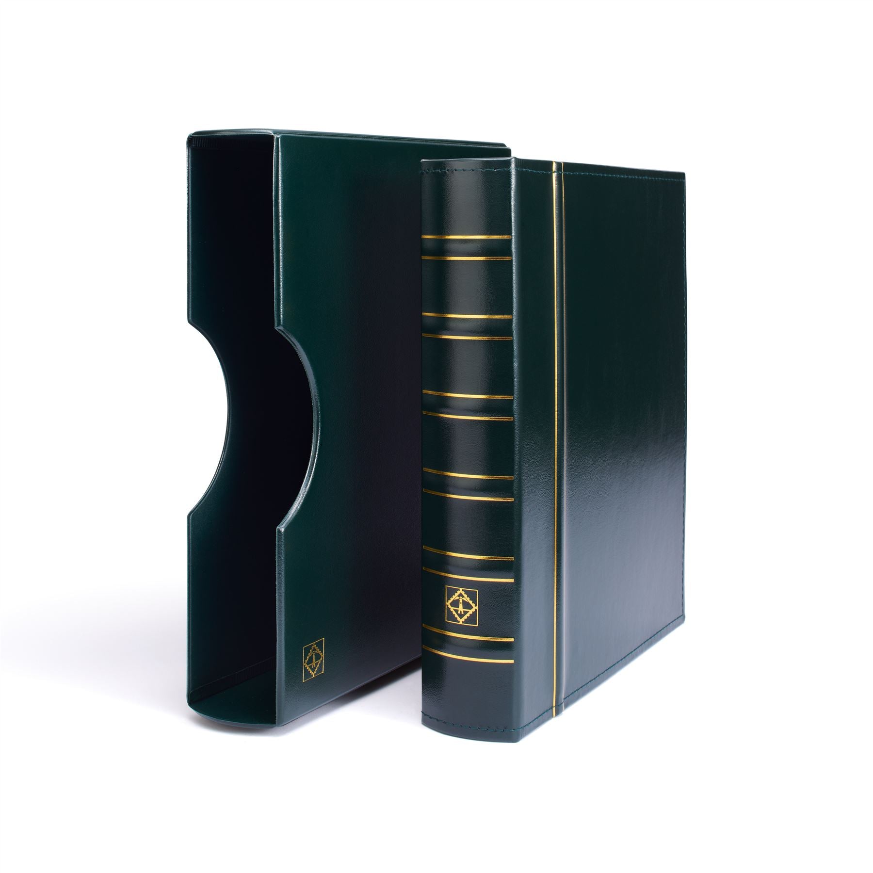 GRANDE CLASSIC Ring Binder with Slipcase | Coin and Banknote Album | Up to 60 Sheet Capacity | 4 Color Options