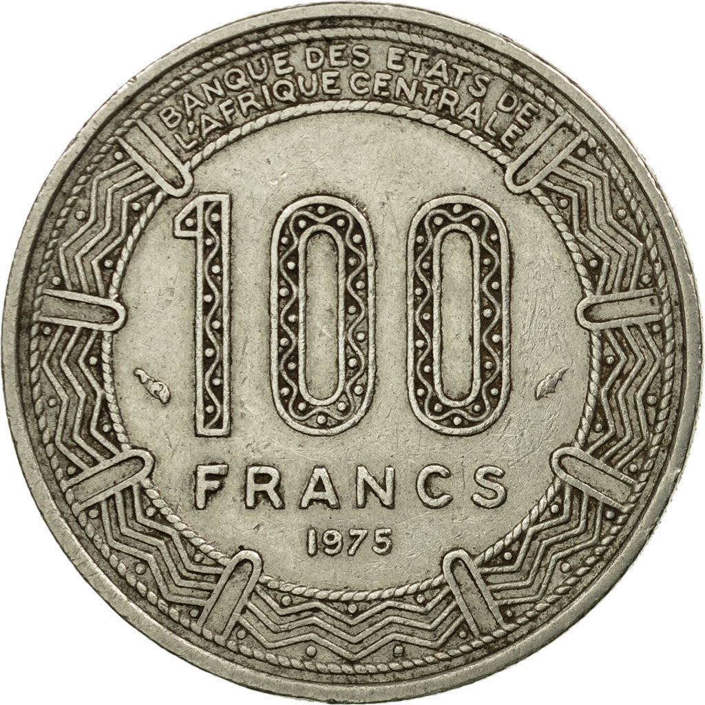 Chad | 100 Francs Coin | Giant Eland | Km:3 | 1975 - 1991