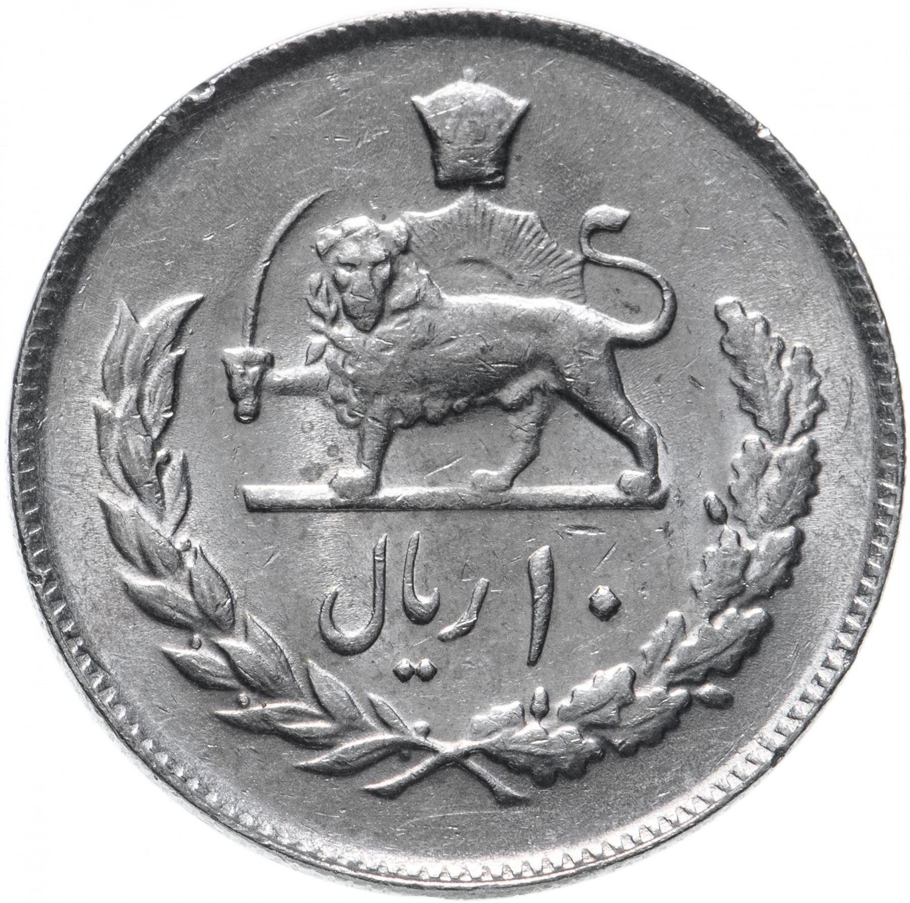 Pays d'Asie occidentale | Pièce 10 | Lion | Couronne | KM1179 | 1973 - 1978