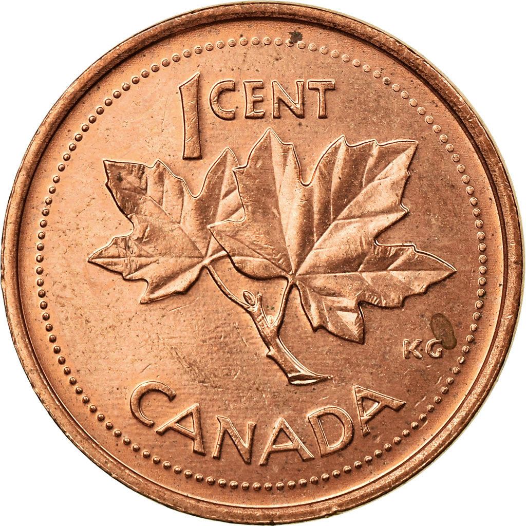 Canada | 1 Cent Coin | Copper plated zinc | Golden Jubilee | KM:445 | 2002