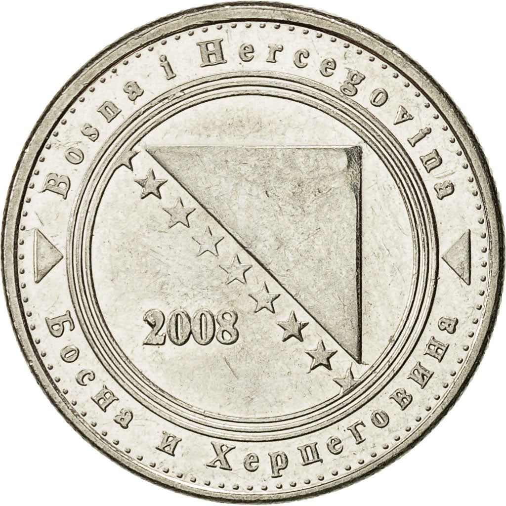 Bosnia and Herzegovina | 5 Feninga Coin | Map of Bosnia | Km:121 | 2005 - 2025