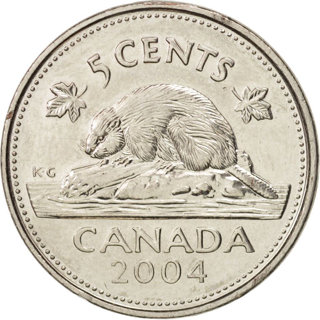 Canada | 5 Cents Coin | Nickel plated steel | KM:491 | 2003-2022