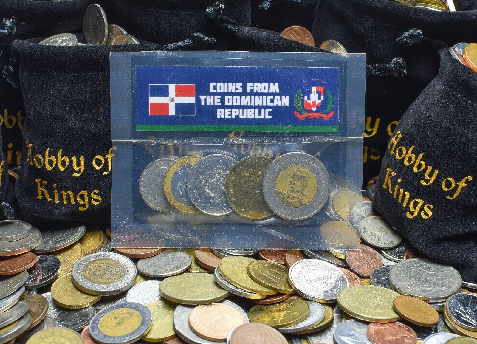 5 Mixed Coins From The Dominican Republic | 1967 - 2020