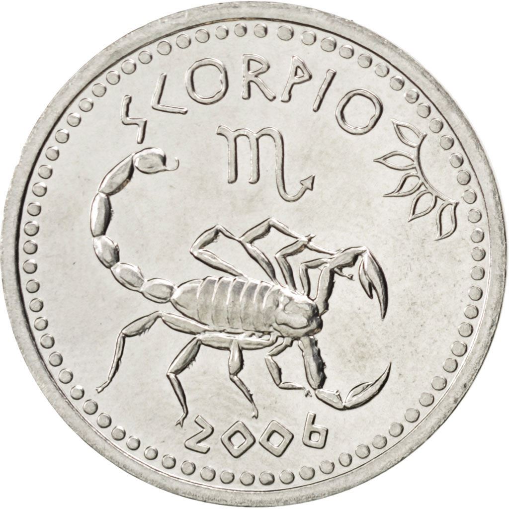 Somaliland | 10 Shillings Coin | Scorpio | Stainless steel | KM:16 | 2006