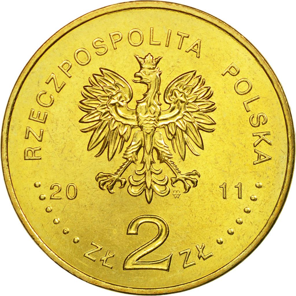 Poland | 2 Zlotys Coin | John Paul II | Y:772 | 2011