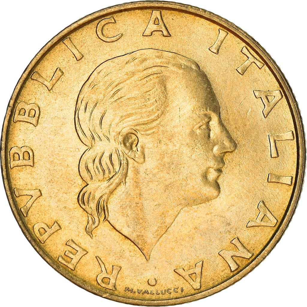 Italy | 200 Lire Coin | Carabinieri | Km:218 | 1999