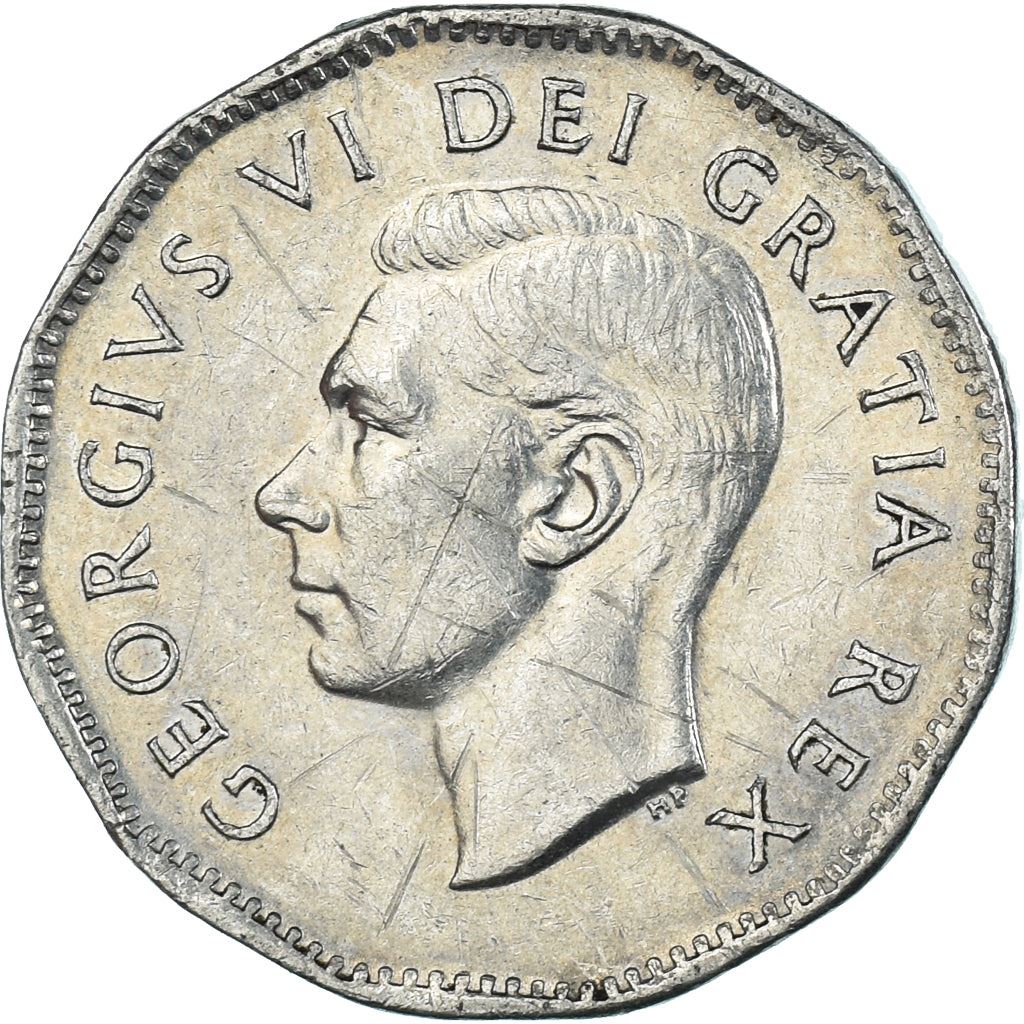 Canada | 5 Cents Coin | Discovery of Nickel | Km:48 | 1951