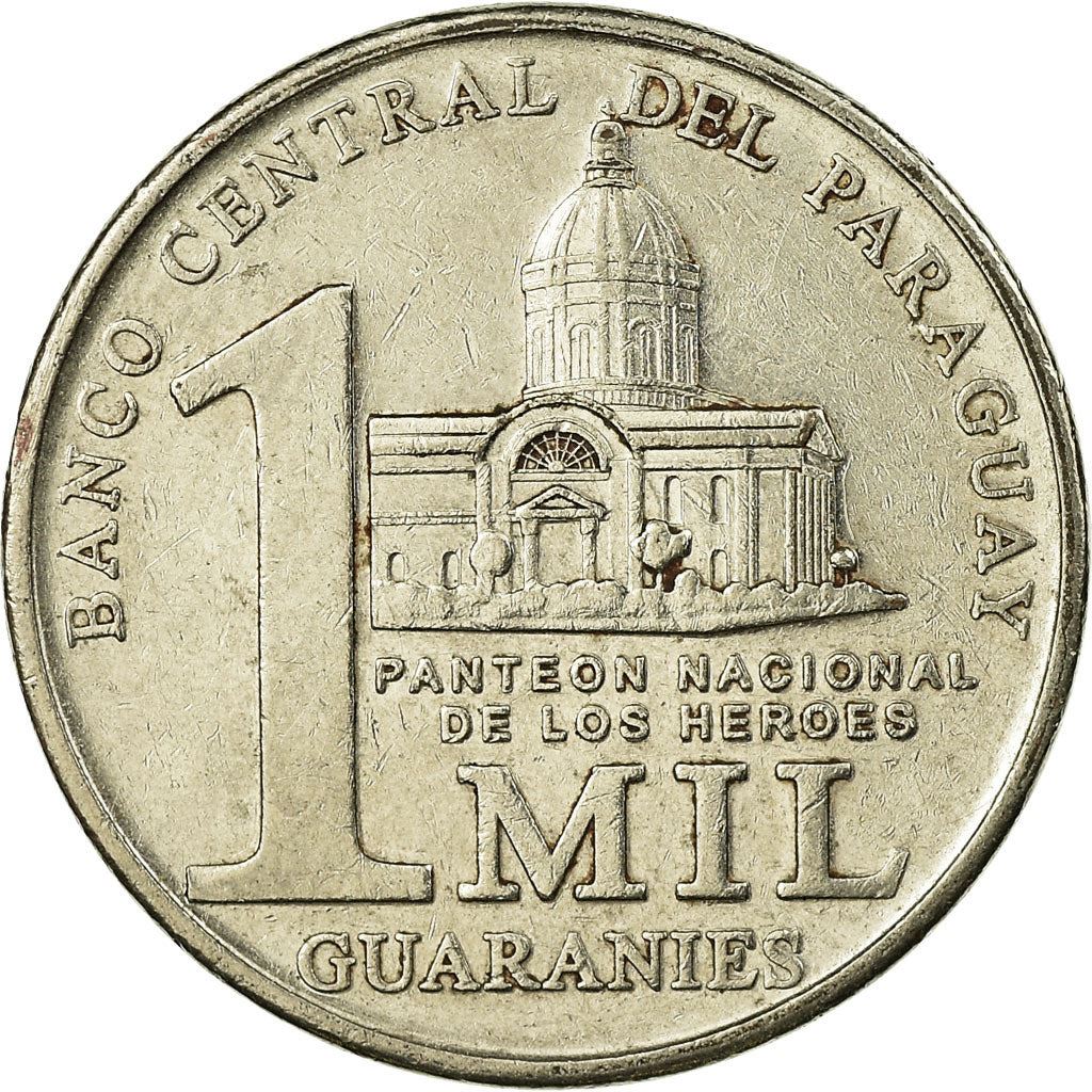 Paraguay 1000 Guaraníes Moneta Francisco Solano Lopez KM198 2006 - 2018