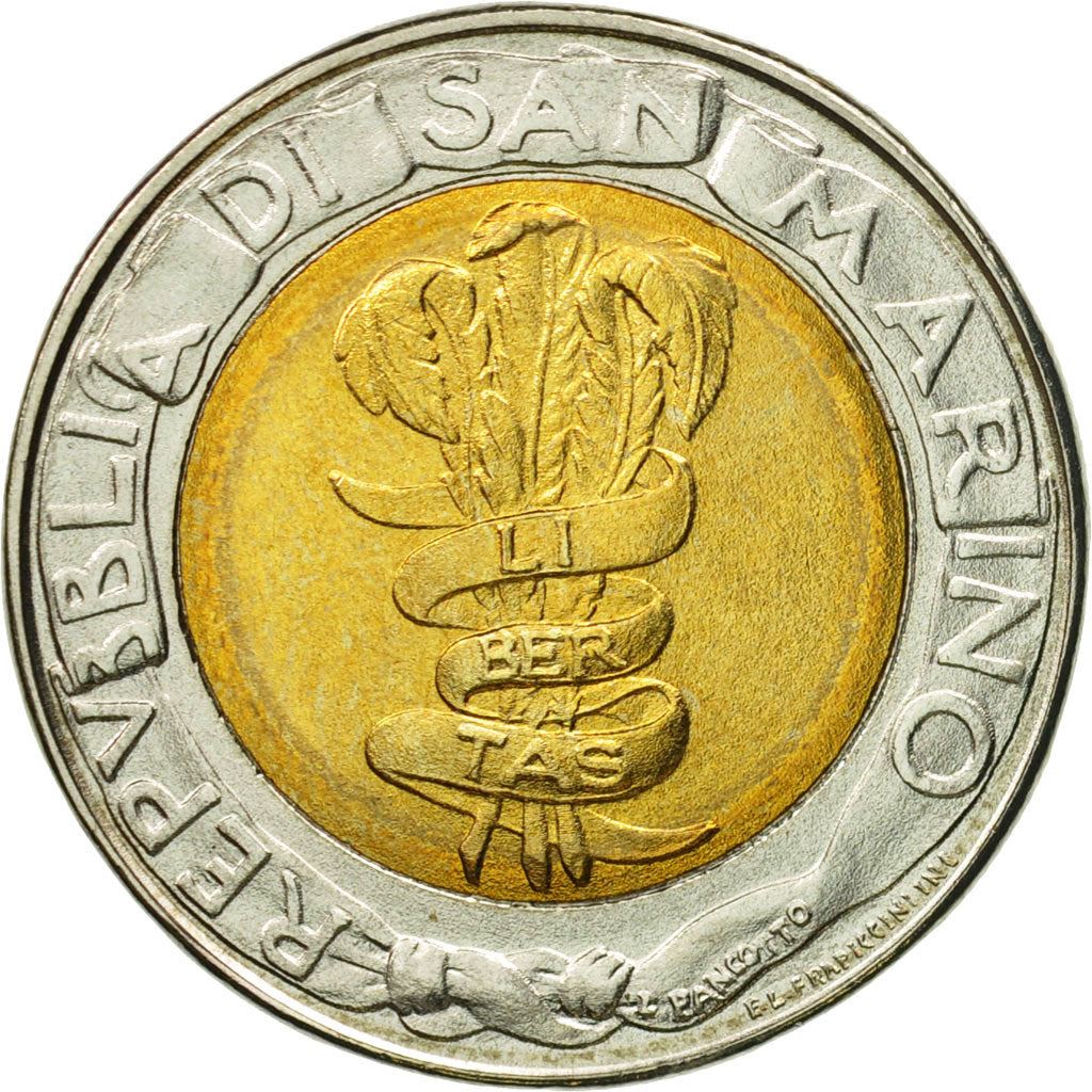 San Marino | 500 Lire Coin | FAO | Km:330 | 1995