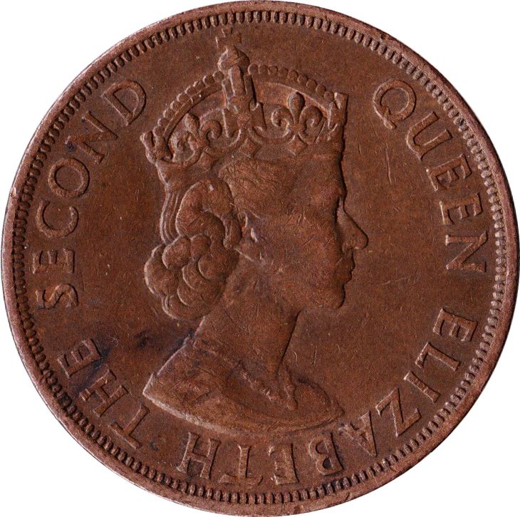 Jersey Coin Islander 1/12 Shilling Coin | Queen Elizabeth II | Lion | Shield | KM20 | 1954