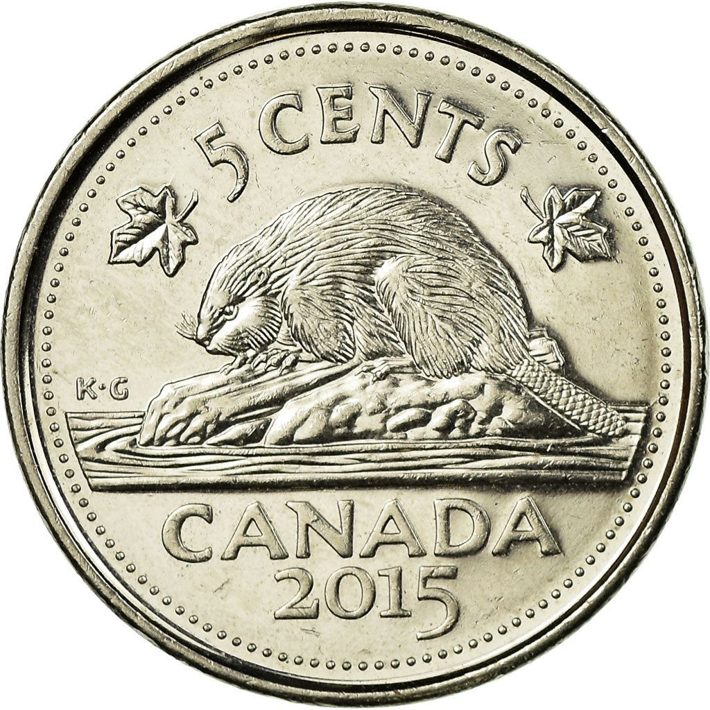 Canada | 5 Cents Coin | Nickel plated steel | KM:491 | 2003-2022