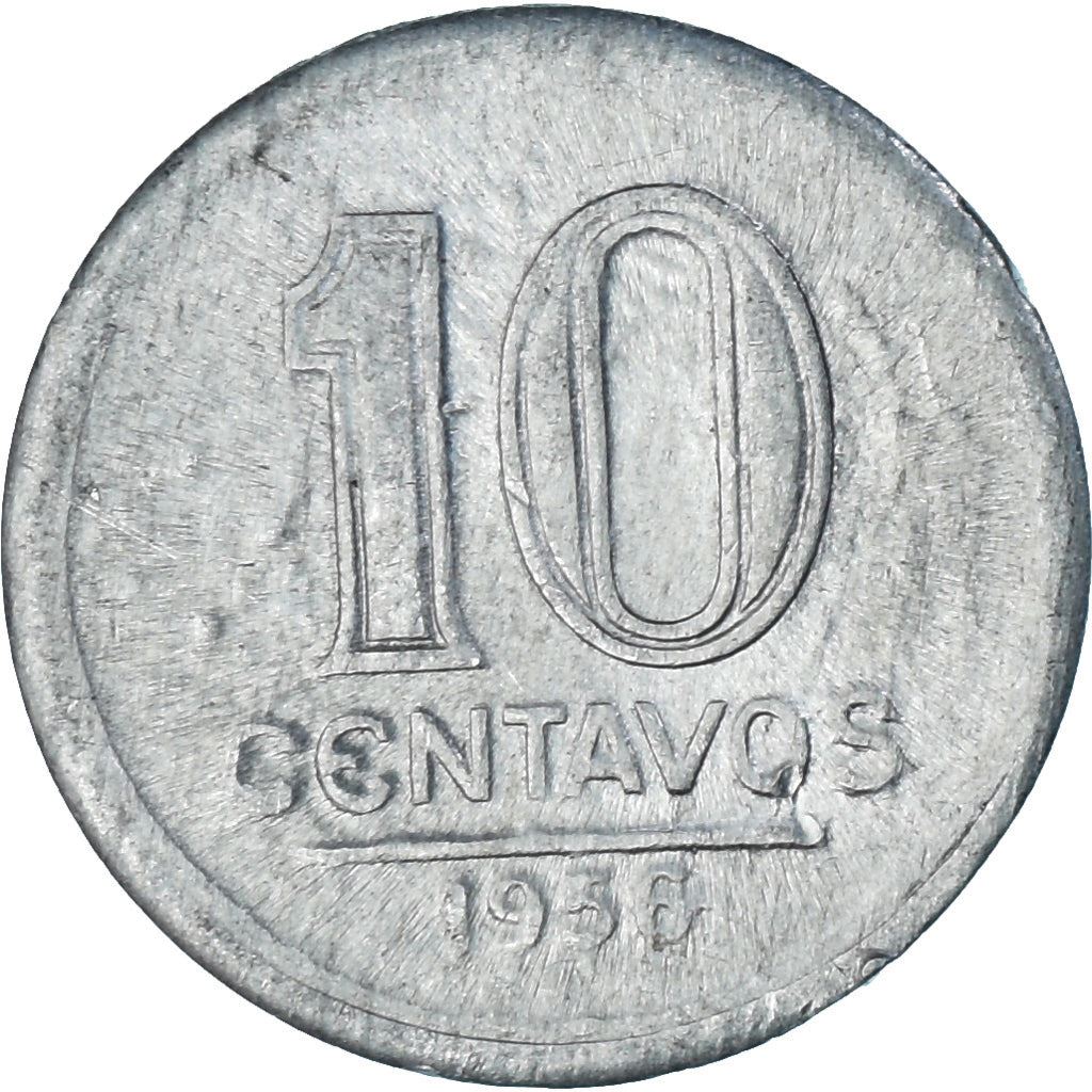 Brazil | 10 Centavos Coin | Star | Km:564 | 1956 - 1961