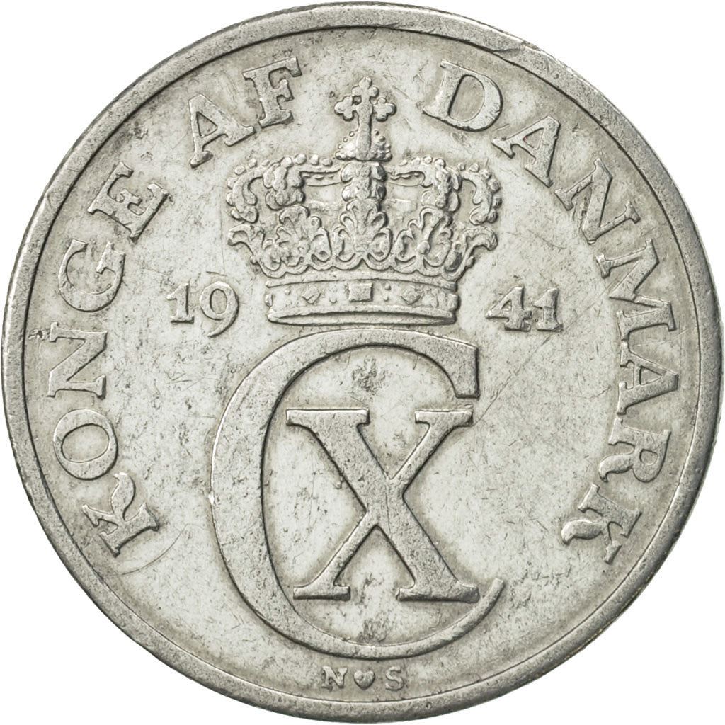 Denmark | 5 Ore Coin | Monogram | Km:834 | 1941