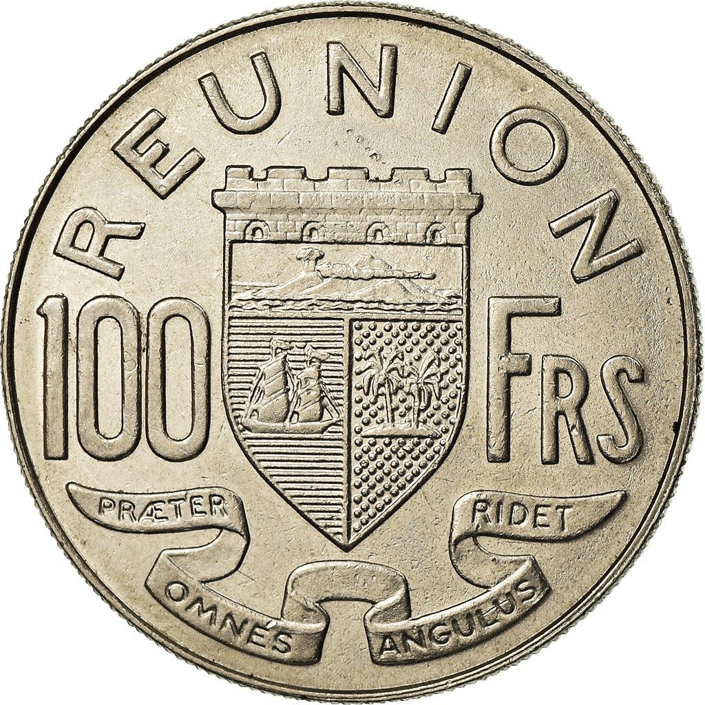 Reunion | 100 Francs Coin | Marianne | Nickel | KM:13 | 1964-1973