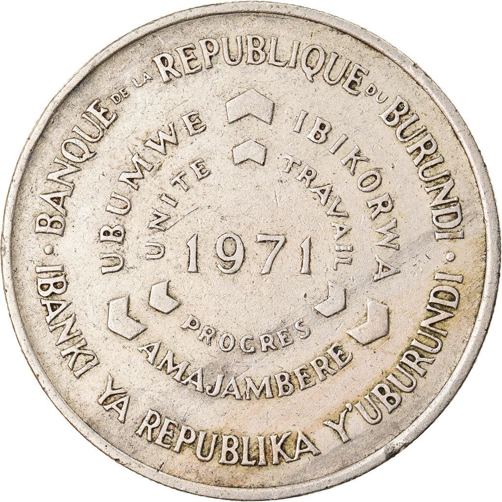 Burundi | 10 Francs Coin | FAO | Km:17 | 1968 - 1971