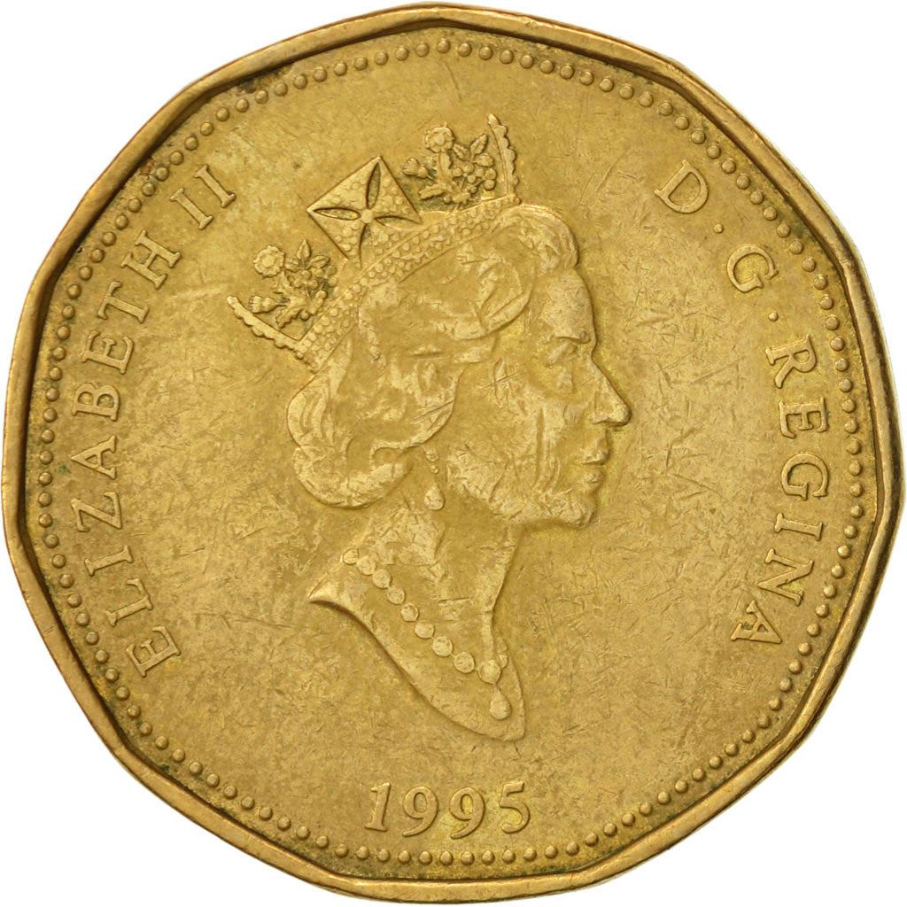 Canada | 1 Dollar Coin | Peacekeeping Monument | Bronze plated nickel | KM:258 | 1995