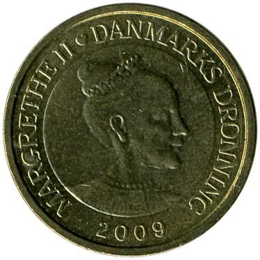Denmark | 10 Kroner Coin | Northern Light | KM:932 | 2009