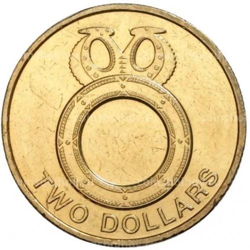 Salomonøerne | 2 Dollars Mønt | Elizabeth II | Bokolo | KM:239 | 2012 - 2016