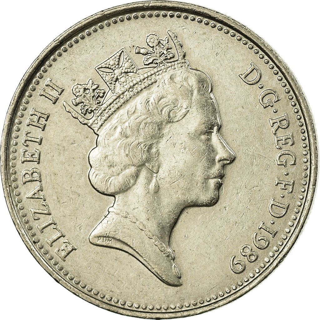 United Kingdom | 5 Pence Coin | Elizabeth II | Km:937 | 1985 - 1990