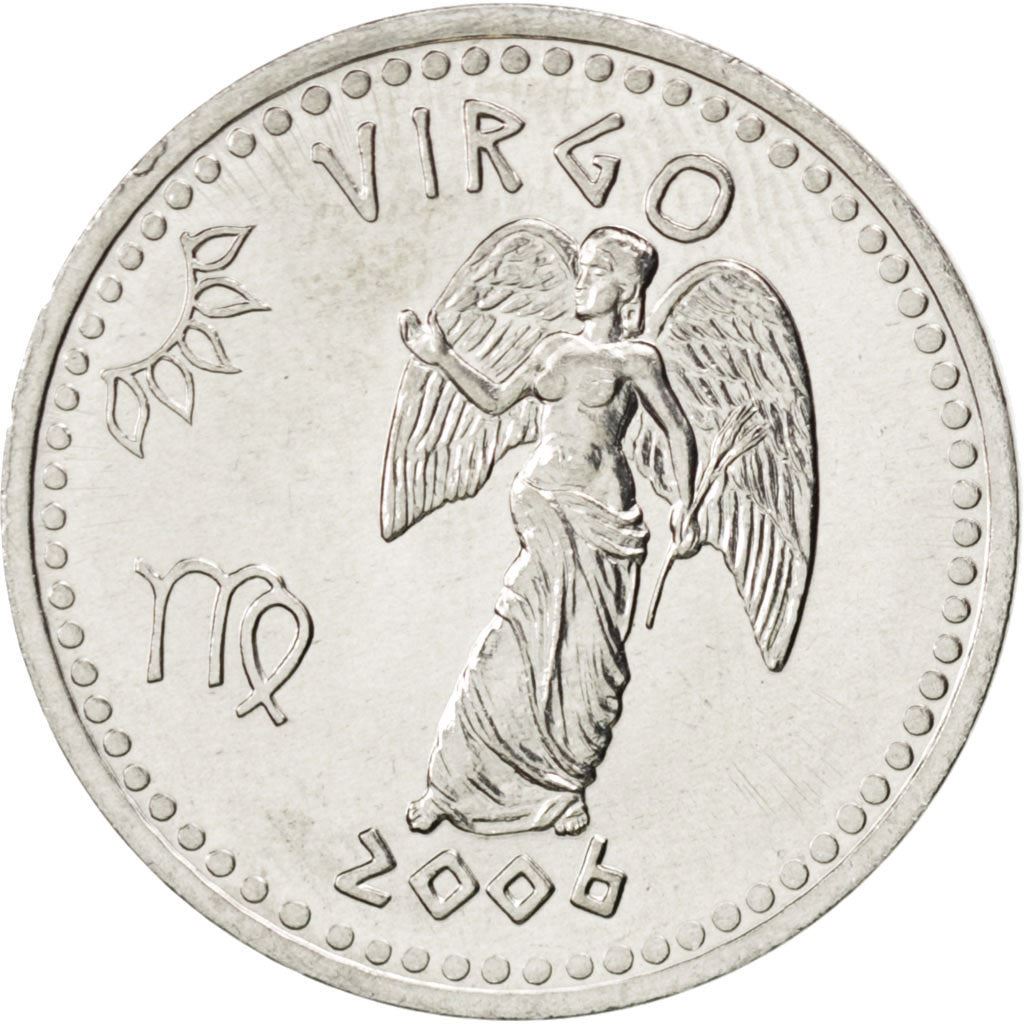 Somaliland | 10 shilling-mønt | Jomfruen | Rustfrit stål | KM:14 | 2006