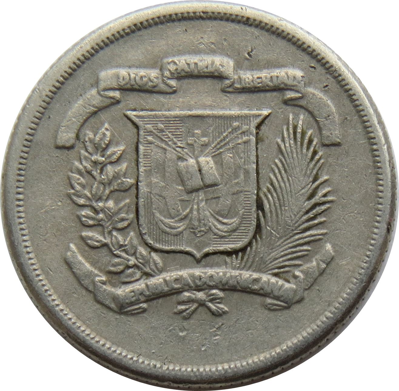Dominican Republic 10 Centavos Coin | Juan Pablo Duarte | KM50 | 1978 - 1981
