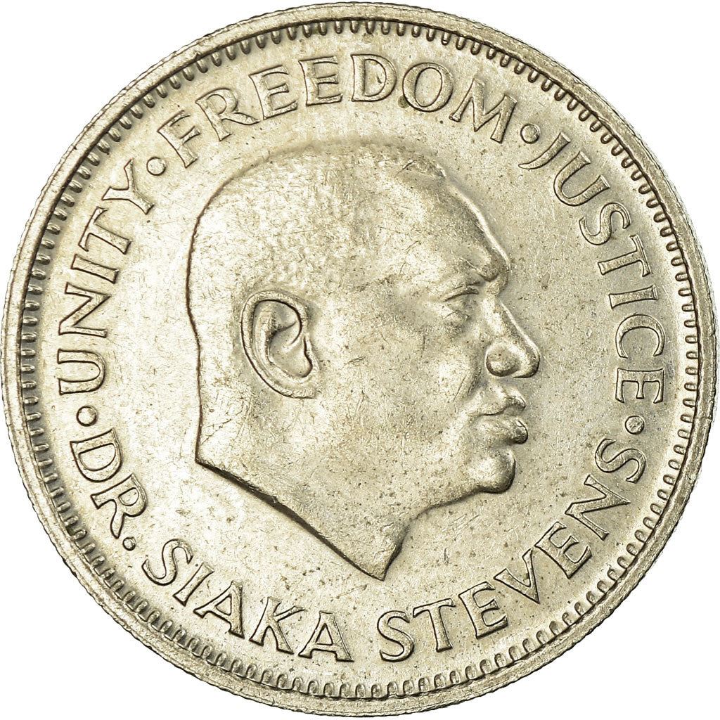 Sierra Leone 10 Cents Coin | President Siaka Probyn Stevens | KM34 | 1978 - 1984