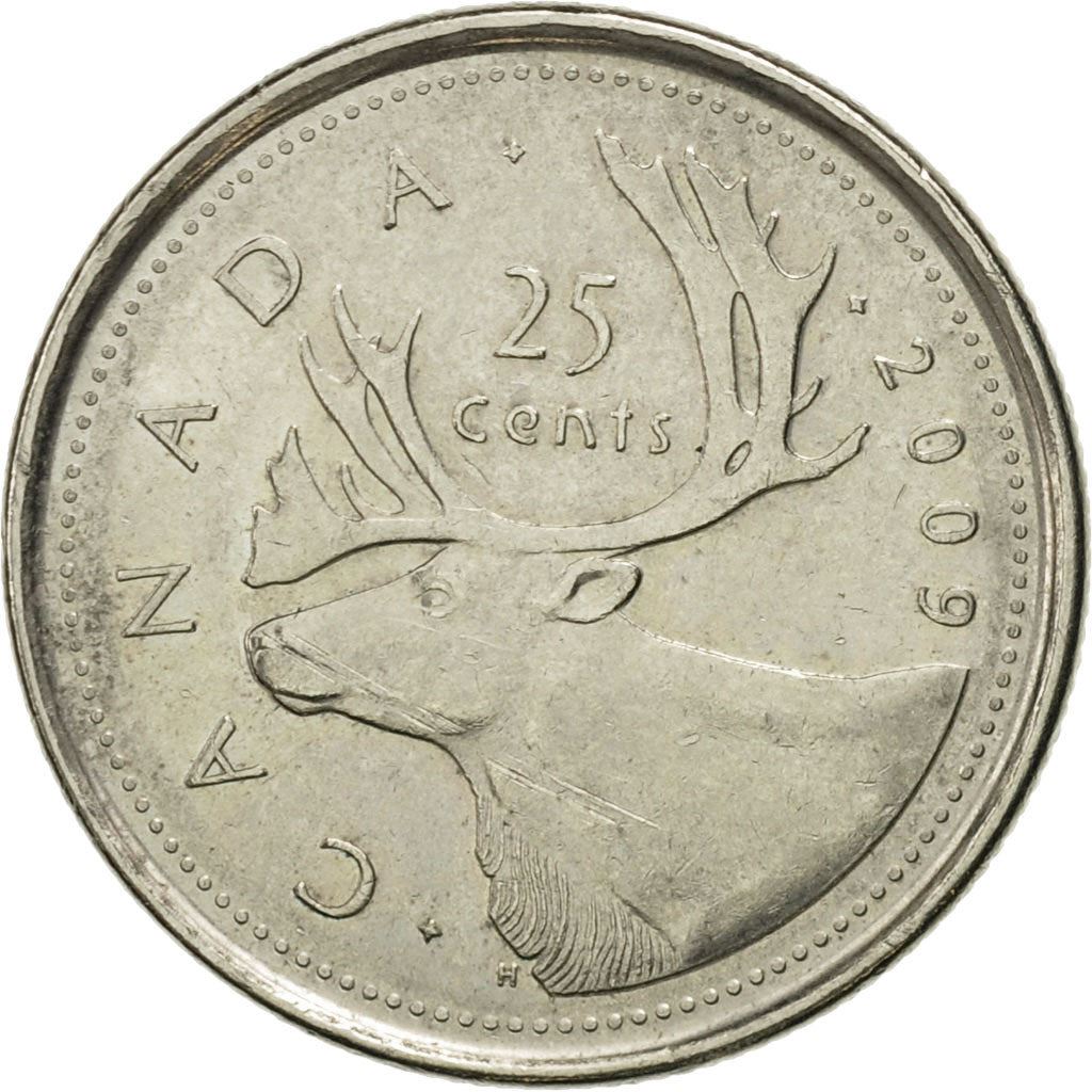 Canada | 25 Cents Coin | Nickel plated steel | KM:493 | 2003-2022